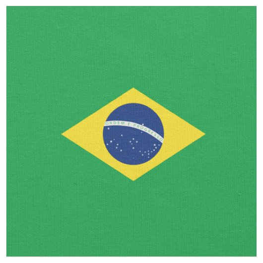 ブラジルの旗 ファブリック (クローズアップ)