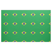 ブラジルの旗 ファブリック (ファットクウォーター)