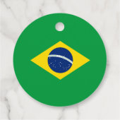 ブラジルの旗 フェイバータグ (裏面)