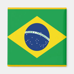 ブラジルの旗 マグネット