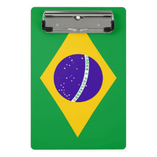 ブラジルの旗 ミニクリップボード