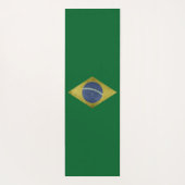 ブラジルの旗 ヨガマット (裏面)