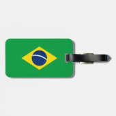 ブラジルの旗 ラゲッジタグ (裏面横)