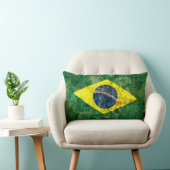 ブラジルの旗 ランバークッション (椅子)