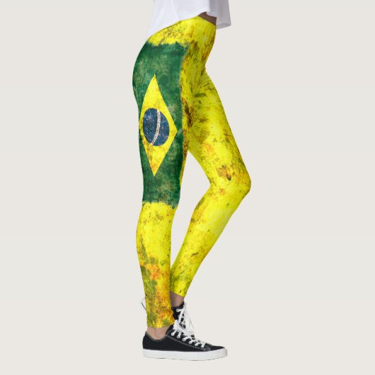 ブラジルの旗 レギンス (右)