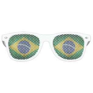 ブラジルの旗 レトロサングラス