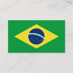 ブラジルの旗 名刺