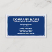 ブラジルの旗 名刺 (裏面)