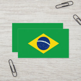 ブラジルの旗 名刺