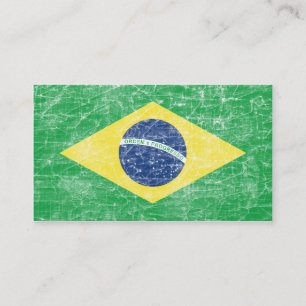 ブラジルの旗 名刺