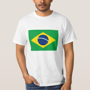 ブラジルの旗- Bandeiraはブラジルをします Tシャツ
