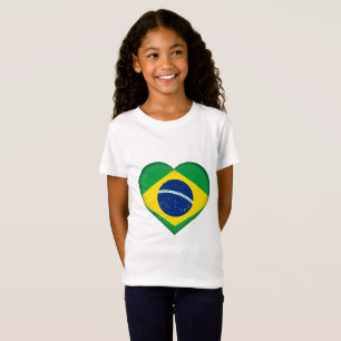ブラジルの旗 Tシャツ