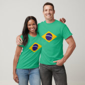 ブラジルの旗 Tシャツ (ユニセックス)