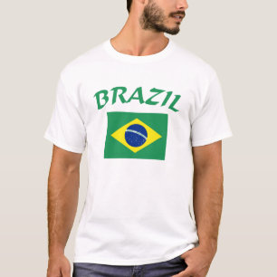 ブラジルの旗 Tシャツ