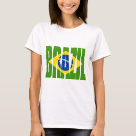 ブラジルの旗 Tシャツ
