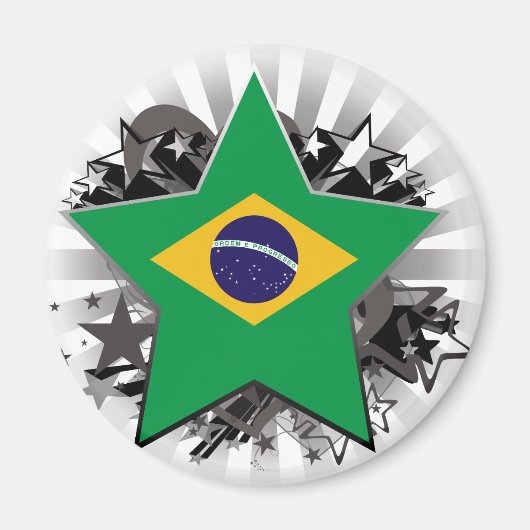 ブラジルの星 マグネット (正面)