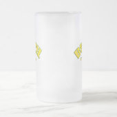 ブラジルの曇らされたガラスのビールのジョッキ フロストグラスビールジョッキ (中央)