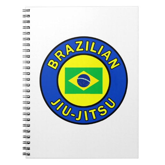 ブラジルの柔術 ノートブック (正面)