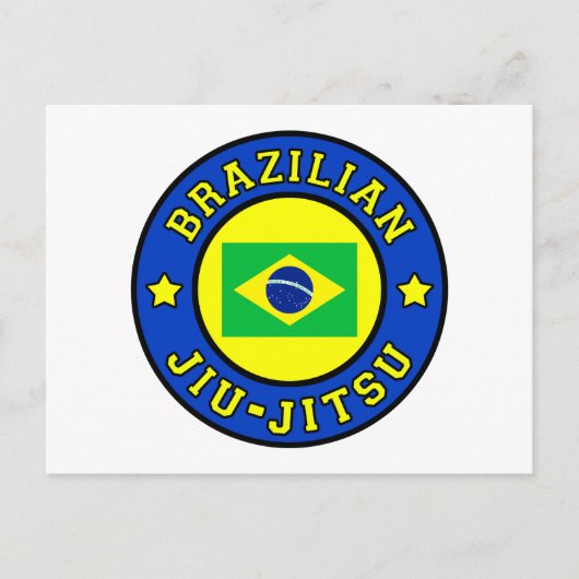 ブラジルの柔術 ポストカード (正面)