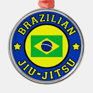 ブラジルの柔術 メタルオーナメント