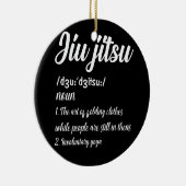 ブラジルの柔（じ）術（じゅう）武術アートコンバット セラミックオーナメント (右)