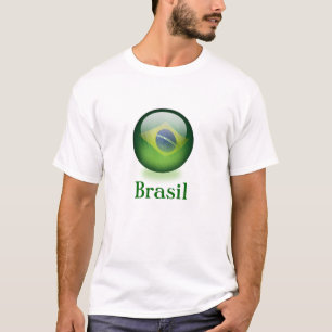 ブラジルの球体のTシャツ Tシャツ