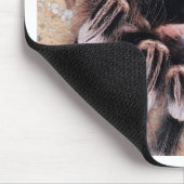 ブラジルの白い膝のタランチュラ マウスパッド (コーナー)