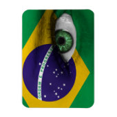 ブラジルの目 マグネット (縦)