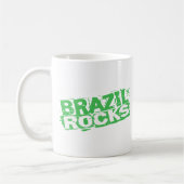 ブラジルの石 コーヒーマグカップ (左)