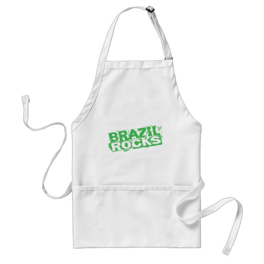 ブラジルの石 スタンダードエプロン (正面)