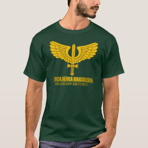 ブラジルの空軍紋章のワイシャツ Tシャツ