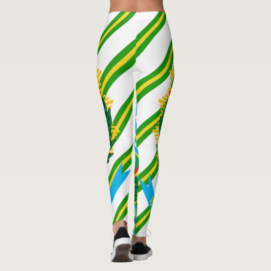 ブラジルの紋章付き外衣 レギンス (裏面)