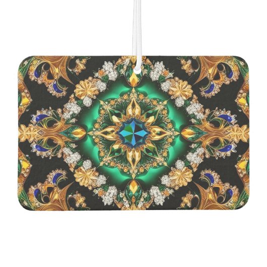 ブラジルの色と車の空気フレッシュデザイン カーエアーフレッシュナー (正面)