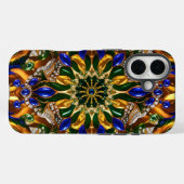 ブラジルの色をモチーフにしたApple iPhone 16 Case-Mate iPhoneケース (裏面 (横))
