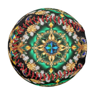 ブラジルの色を持つ愛国野球 野球ボール