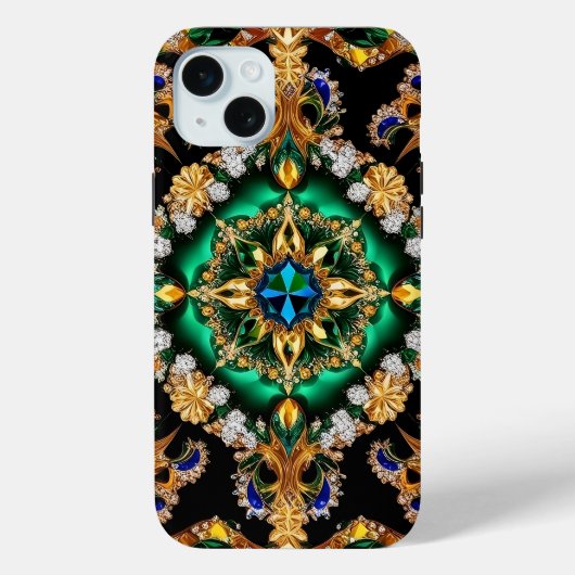 ブラジルの色彩 iPhone 15 Plus カバー (裏面)