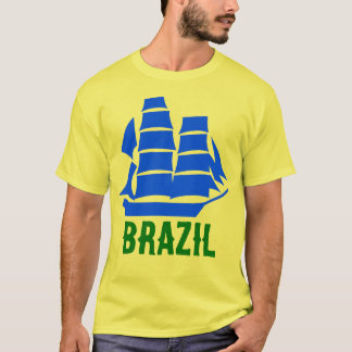 ブラジルの色 - 船 Tシャツ