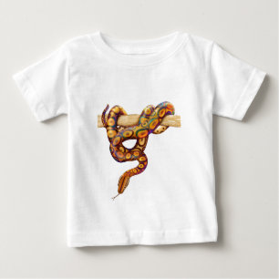 ブラジルの虹のボア ベビーTシャツ