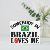 ブラジルの誰かが私を愛している ポストカード (スタンド正面)