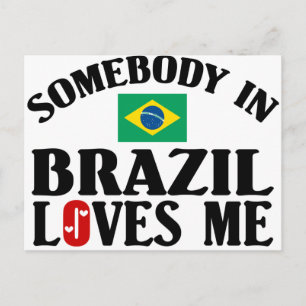 ブラジルの誰かが私を愛している ポストカード