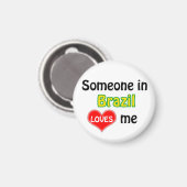 ブラジルの誰かが私を愛している マグネット (正面/裏面)