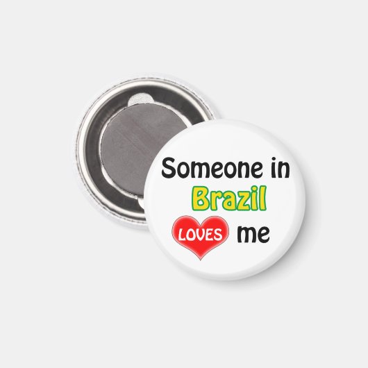 ブラジルの誰かが私を愛している マグネット (正面/裏面)