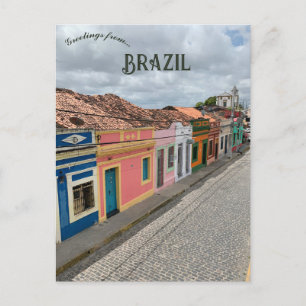 ブラジルの通り ポストカード