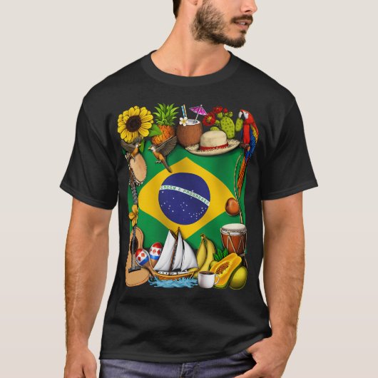 ブラジルの遺産 Tシャツ (正面)