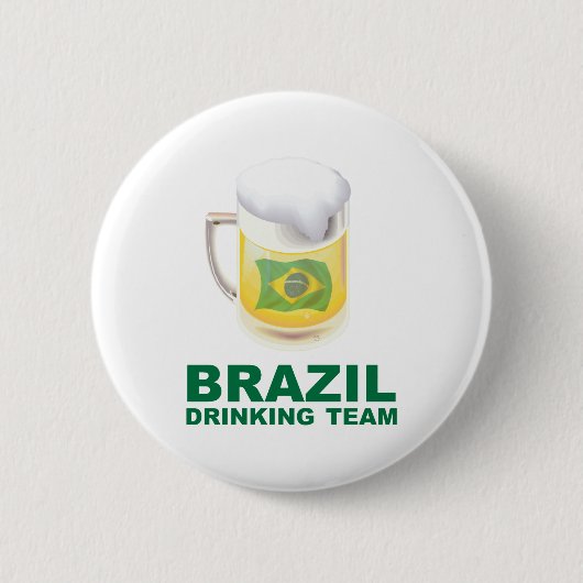 ブラジルの飲むチーム 缶バッジ (正面)