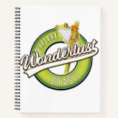 ブラジルの驚異を探求する ノートブック (正面)