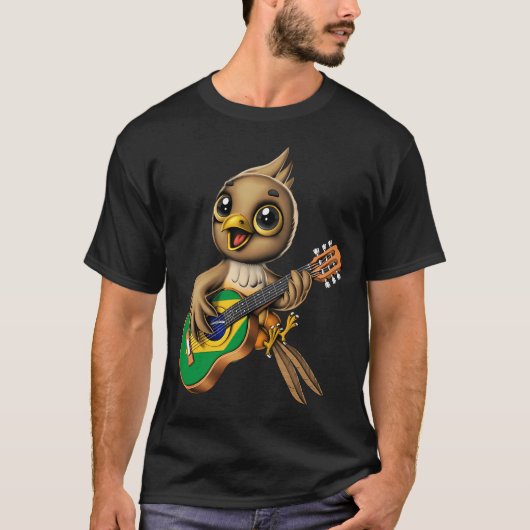 ブラジルの鳥 Tシャツ (正面)
