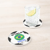 ブラジルの2010年のワールドカップのコースター コースター (側面)