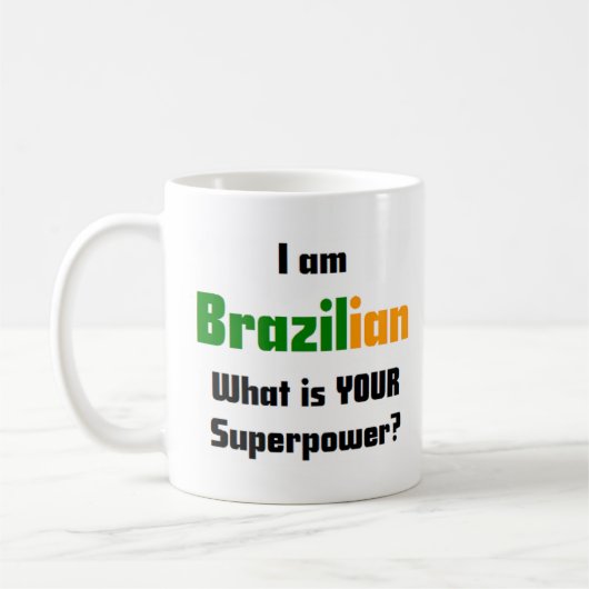 ブラジルの コーヒーマグカップ (左)