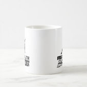 ブラジルのjiuのjitsuは私の超出力です コーヒーマグカップ (中央)
